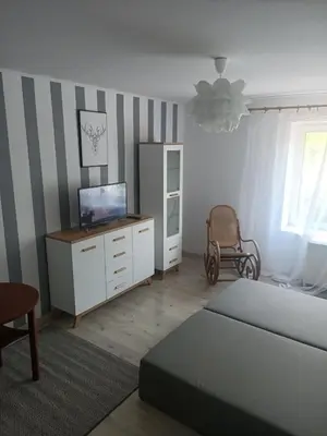 Łóżko lub łóżka w pokoju w obiekcie Niemodlińska 11 m 2