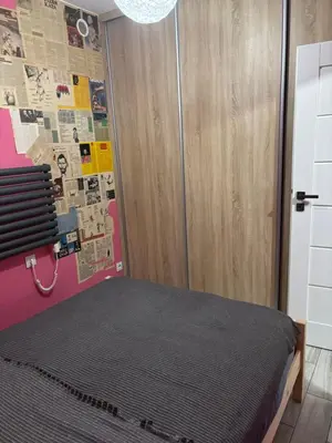 Łóżko lub łóżka w pokoju w obiekcie Szczawno blisko Deptaku
