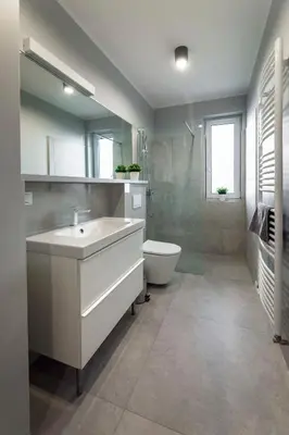 Łazienka w obiekcie Apartament Liliowa 4 z tarasem