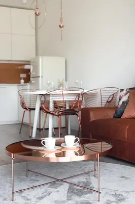 Część wypoczynkowa w obiekcie Apartament Kolory Ziemi