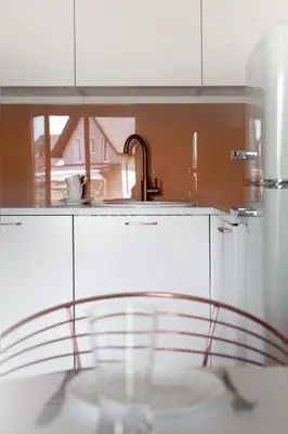 Kuchnia lub aneks kuchenny w obiekcie Apartament Kolory Ziemi