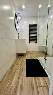 Łazienka w obiekcie Apartamenty GOSZOWIANKA