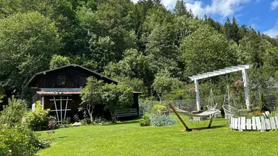 Ogród w obiekcie Apartamenty GOSZOWIANKA