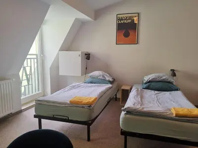 Łóżko lub łóżka w pokoju w obiekcie Bemma Apart