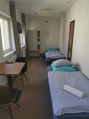 Łóżko lub łóżka w pokoju w obiekcie Bemma Apart