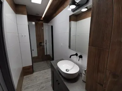 Łazienka w obiekcie Apartamenty Majówka