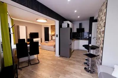 Kuchnia lub aneks kuchenny w obiekcie Apartament Martyna