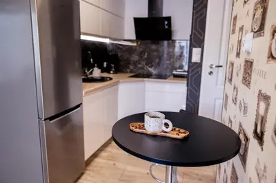 Kuchnia lub aneks kuchenny w obiekcie Apartament Martyna