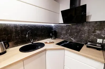 Kuchnia lub aneks kuchenny w obiekcie Apartament Martyna