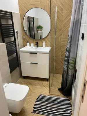 Łazienka w obiekcie Apartamenty Jagusia