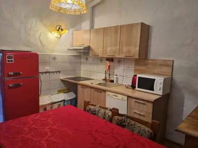 Kuchnia lub aneks kuchenny w obiekcie Apartamenty Jagusia