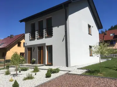 Budynek, w którym mieści się apartament