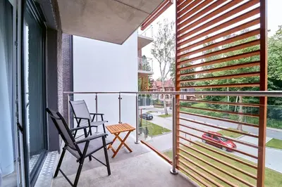Balkon lub taras w obiekcie LAGUNA Apartament Polanica Residence 29