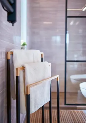 Łazienka w obiekcie Marel-Apartments Domek Duna Lux Polanica Zdrój
