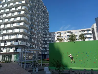 Budynek, w którym mieści się apartament
