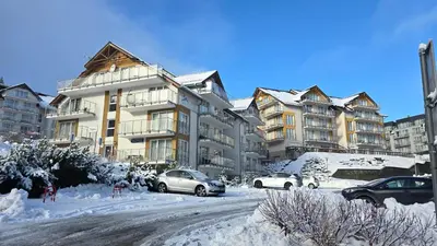Obiekt Apartament Stubai 3 Czarna Góra zimą