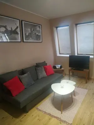 Część wypoczynkowa w obiekcie „Kredka i Ołówek” Apartment