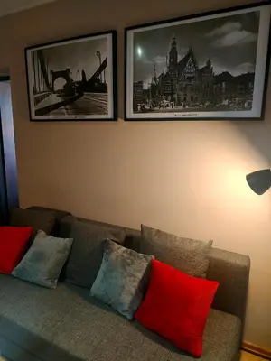 Część wypoczynkowa w obiekcie „Kredka i Ołówek” Apartment