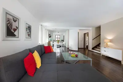 Część wypoczynkowa w obiekcie Apartamenty KAPRYS