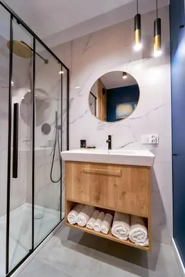 Łazienka w obiekcie LAGUNA Apartament Polanica Residence 36 LUX