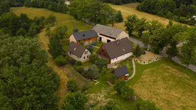 Budynek, w którym mieści się dom wakacyjny
