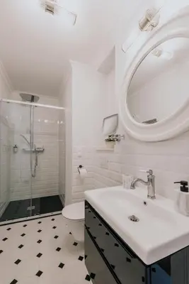 Łazienka w obiekcie Apartamenty Wrocławska 11
