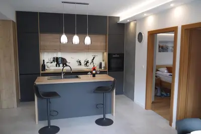 Kuchnia lub aneks kuchenny w obiekcie Nowy Apartament Zygmunta Premium
