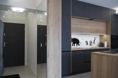 Kuchnia lub aneks kuchenny w obiekcie Nowy Apartament Zygmunta Premium
