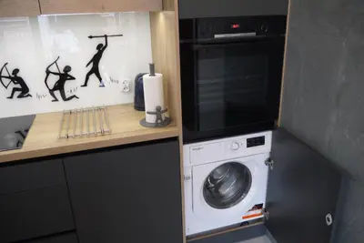 Kuchnia lub aneks kuchenny w obiekcie Nowy Apartament Zygmunta Premium