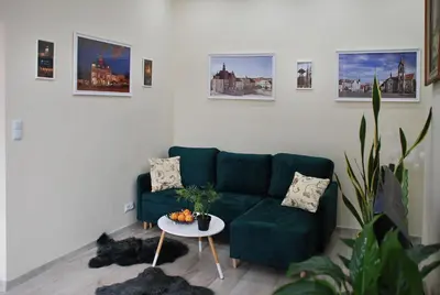 Część wypoczynkowa w obiekcie Apartment - Przy Rynku self check in 24h od 14 00