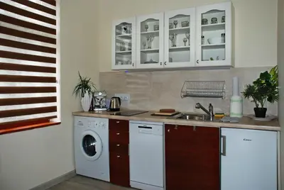 Kuchnia lub aneks kuchenny w obiekcie Apartment - Przy Rynku self check in 24h od 14 00