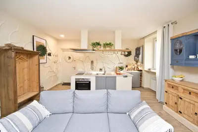 Kuchnia lub aneks kuchenny w obiekcie Apartament Nieoczywisty