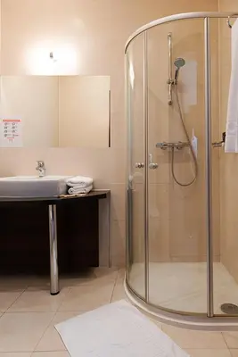 Łazienka w obiekcie Hotel MOP Oleśnica Mała