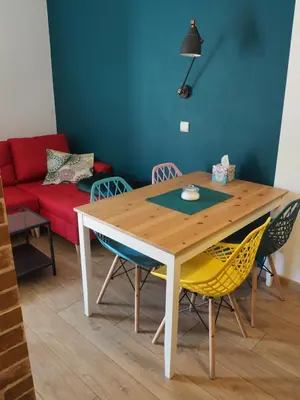 Część wypoczynkowa w obiekcie Apartament BOHO DOM Stronie Śląskie