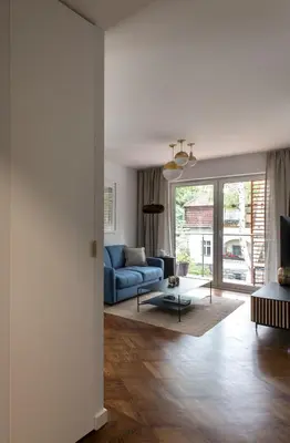 Część wypoczynkowa w obiekcie Apartament LUMOS by Pedro Polanica