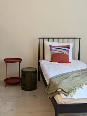 Łóżko lub łóżka w pokoju w obiekcie RYNEK 30 Hostel