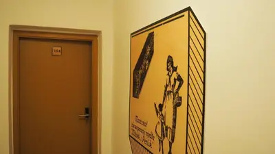 Plan piętra w obiekcie Hostel Młotek i Perlik