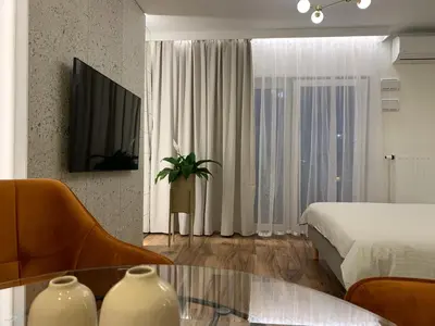 Telewizja i/lub zestaw kina domowego w obiekcie apartamenty-wroc Kurkowa
