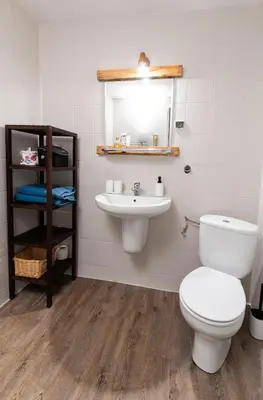 Łazienka w obiekcie Zaciszny Apartament w Zdroju