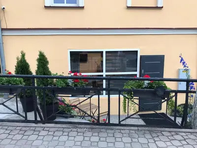 Balkon lub taras w obiekcie Apartament Słoneczne Okno