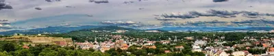 Widok na góry z tego apartamentu