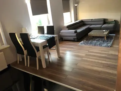 Część wypoczynkowa w obiekcie Apartament Moniuszki