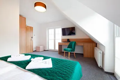 Telewizja i/lub zestaw kina domowego w obiekcie Willa Pod Janowcem SPORT - REST & SPA