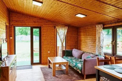 Część wypoczynkowa w obiekcie Domki nad Odrą Wały
