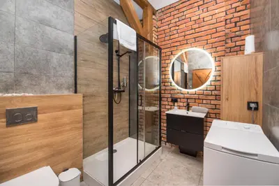 Łazienka w obiekcie Uroczy Apartament Gliwice