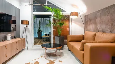 Część wypoczynkowa w obiekcie Apartamenty Kapitańskie - Pływające
