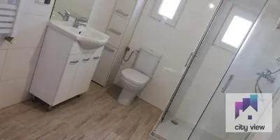 Łazienka w obiekcie CITY VIEW Kanonierska - przy parku blisko centrum