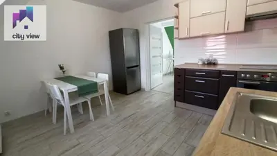 Kuchnia lub aneks kuchenny w obiekcie CITY VIEW Kanonierska - przy parku blisko centrum
