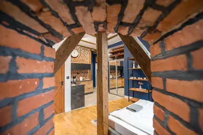 Plan piętra w obiekcie Przytulny Apartament Z Wieżą