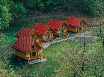 Budynek, w którym mieści się apartament